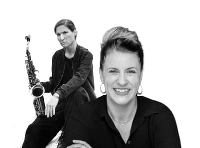 Jazzquintett von Kristina Brodersen (sax) und Tine Nuss (voc). Eigene Kompositionen und Bearbeitungen von Jazzstandards....